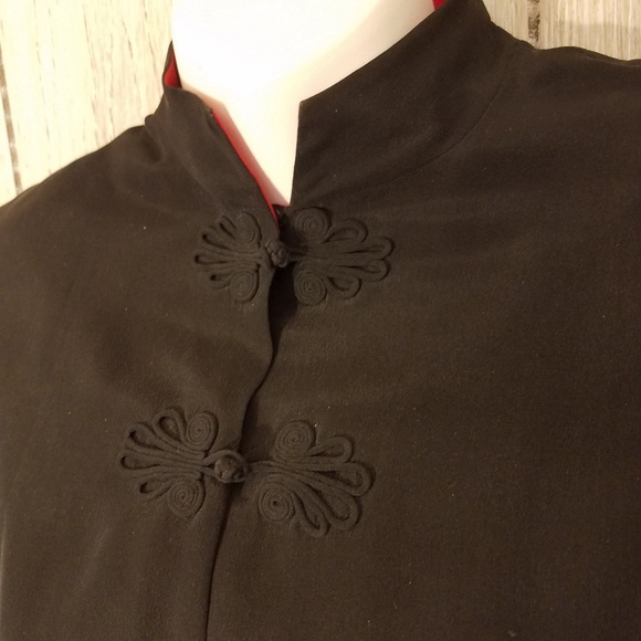 EUC 100% silk jacket 8P - Picture 4 of 6